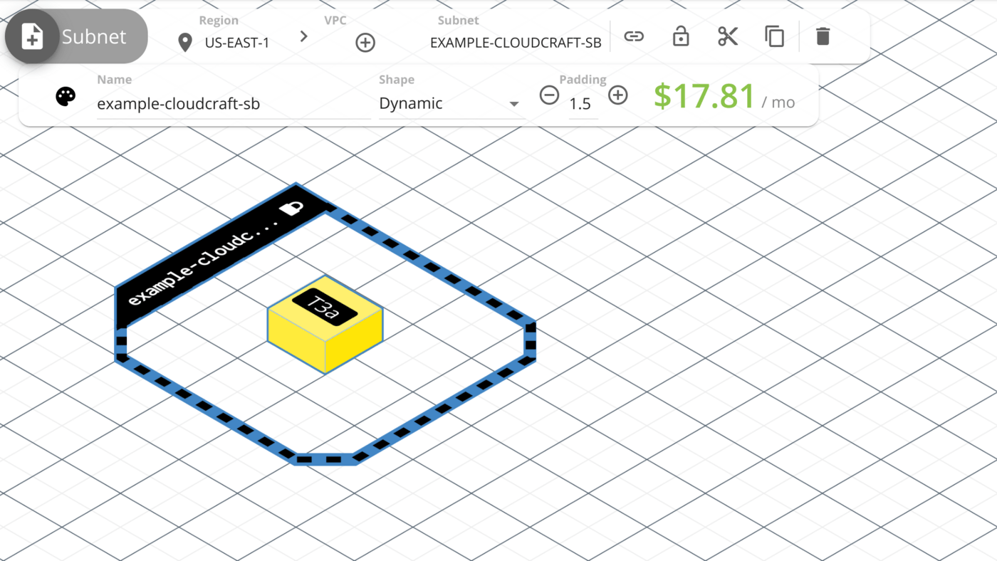 Subnet component Subnet component