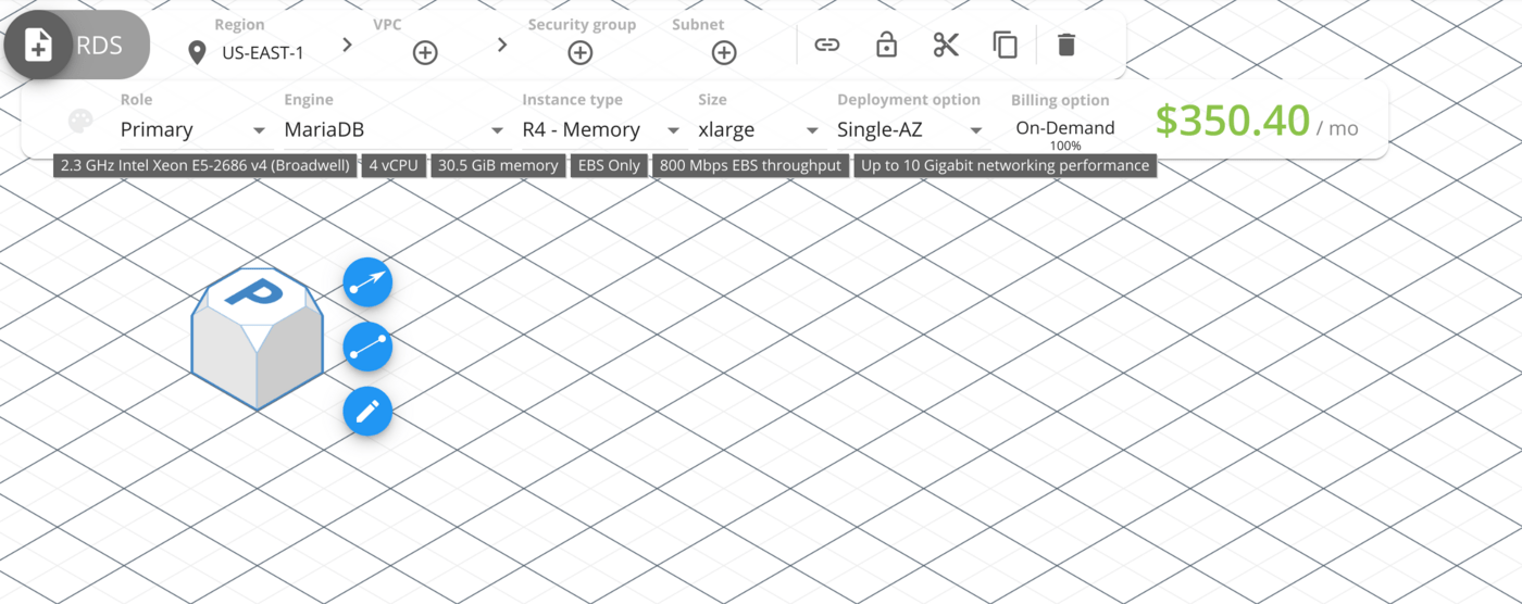 RDS component RDS component