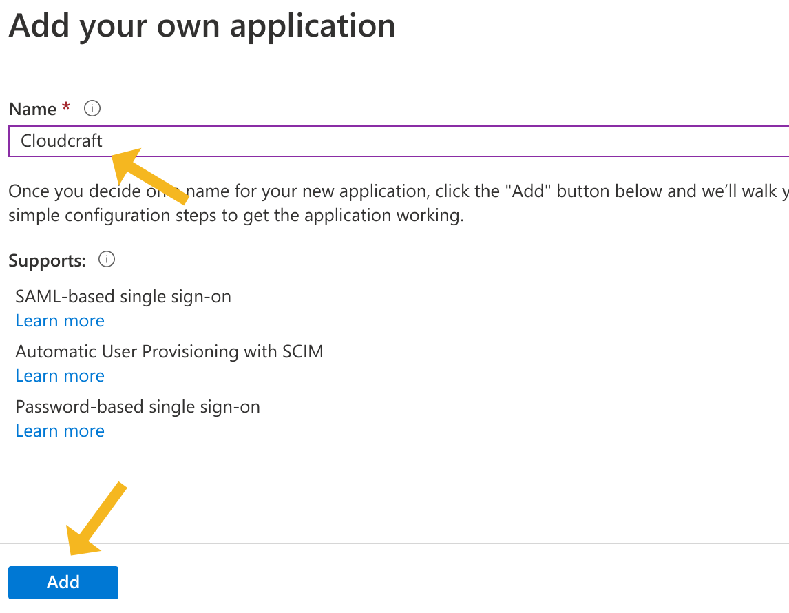 Application name Application name